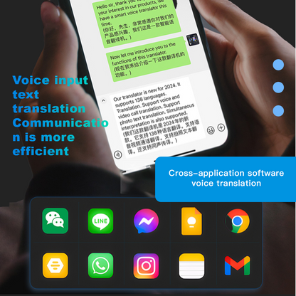 8 in 1 translator Audio and video call translation Cross-APP translation